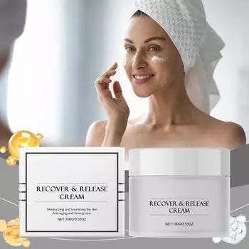 Увлажняющий крем против старения, Увлажнение, Укрепляющий, Нежный уход за кожей, Увлажнение, Уход за лицом, Легкий крем на водной основе One Size