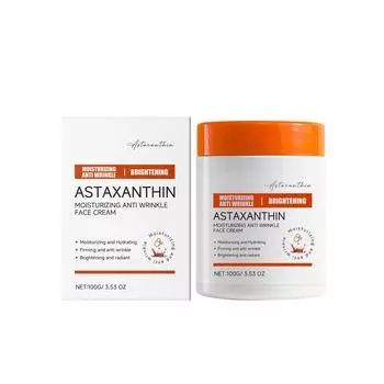 Увлажняющий крем с астаксантином для лица Увлажнение кожи Увлажняющий уход Кожный барьер Нанесение крема для ухода за кожей One Size