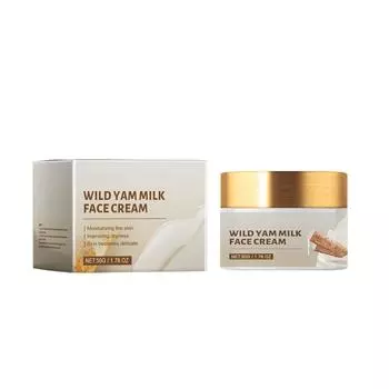 Увлажняющий крем с диким ямсом для лица Увлажнение Укрепление и восстановление барьера Увлажняющий уход за кожей One Size