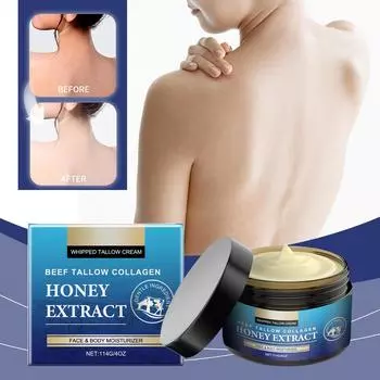 Увлажняющий крем с говяжьим жиром питает и увлажняет кожу. Подходит для всех типов кожи. Постоянное использование сохраняет кожу здоровой. One Size синий