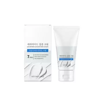 Увлажняющий крем с керамидами глубоко увлажняет кожу, защищает кожный барьер и улучшает текстуру кожи. One Size белый