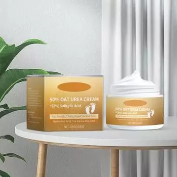 Увлажняющий крем с мочевиной и овсянкой Увлажняет кожу Крем для глубокого ухода за кожей