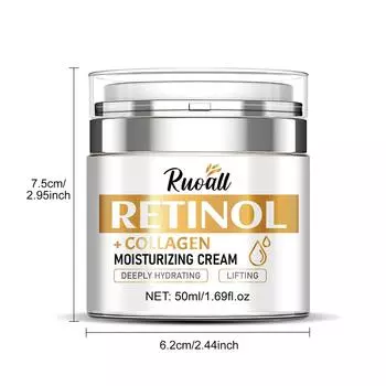 Увлажняющий крем с ретинолом и коллагеном 50 мл 50ml