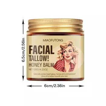 Увлажняющий крем с талловым медом, увлажняющий и смягчающий кожу, успокаивающий сухую кожу 120g