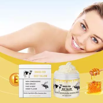 Увлажняющий крем Tallow, Мягкий увлажняющий крем Moisturizing Lock Moisturizing Body Skin Soft Moisturizer