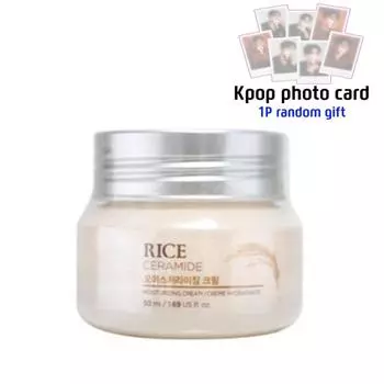 Увлажняющий крем The Face Shop с рисом и керамидами 50 мл 1ea