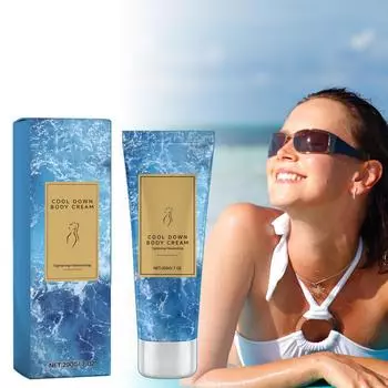 Увлажняющий крем устраняет сухость, восполняет влагу, глубоко увлажняет, снимает солнечные ожоги после пребывания на солнце Увлажняющий крем белый