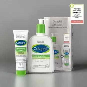 Увлажняющий лосьон Cetaphil 500 мл специальный (85 г сливок предоставлены)
