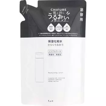 Увлажняющий лосьон Chifure, сменный блок, 150 мл. Косметика для лица. После умывания нанесите необходимое количество средства. (размером с монету в 500 иен) в детскую кроватку