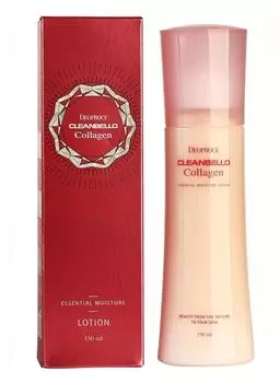 Увлажняющий лосьон для лица с коллагеном DEOPROCE CLEANBELLO COLLAGEN ESSENTIAL MOISTURE LOTION 260мл