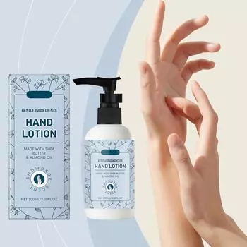 Увлажняющий лосьон для рук с маслом ши, питает сухую, нелипкую кожу рук 100 мл One Size