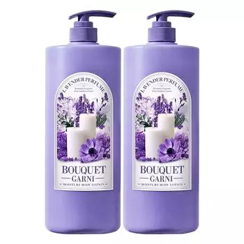 Увлажняющий лосьон для тела Bouquet Garni с ароматом лаванды, 1,5 л, 2 шт.