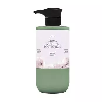 Увлажняющий лосьон для тела Plu Aroma с ароматом белого мускуса, 500 мл, 1 шт.