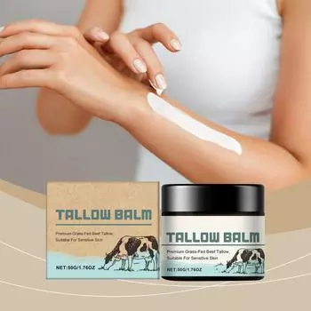 Увлажняющий лосьон для тела Tallow Moisturizer Body Lotion для длительного увлажнения, увлажнения и питания всего тела One Size