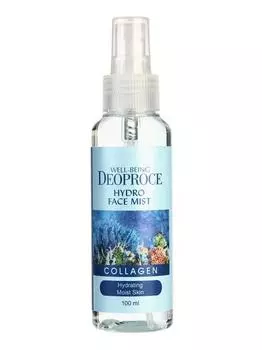 Увлажняющий мист для лица с коллагеном DEOPROCE WELL-BEING HYDRO FACE MIST COLLAGEN 100мл
