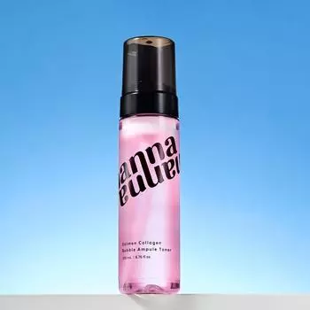 Увлажняющий мягкокислотный пузырьковый ампульный тоник Nanna Salmon Collagen 200 мл, 1 шт.