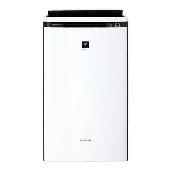 Увлажняющий очиститель воздуха Sharp KI-PX70-W Plasmacluster NEXT (50000) Оснащен очистителем воздуха COCORO AIR, емкостью резервуара 31 татами белого цвета, приблизительно
