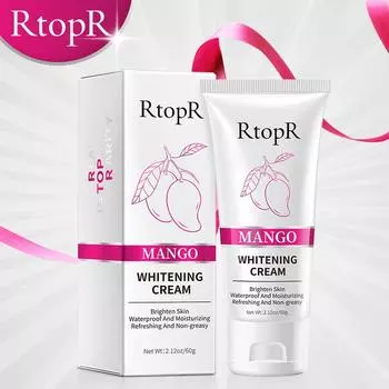 Увлажняющий отбеливающий крем для лица и тела с манго 60г 1pcs