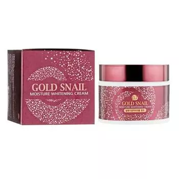Увлажняющий отбеливающий крем Enough Gold Snail 50 мл (3 тип) #1pcs