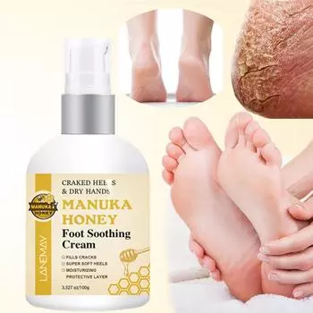 Увлажняющий отшелушивающий уход за ногами, увлажняющий, для предотвращения сухости, растрескивания и шелушения 100g