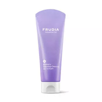 Увлажняющий пенящийся гель для умывания с черникой Frudia 145 г