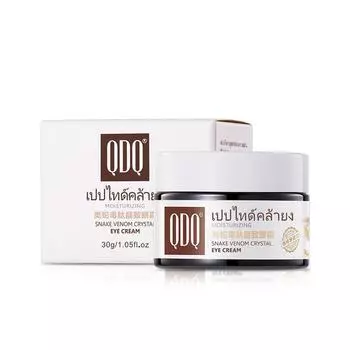 Увлажняющий, питательный, укрепляющий, улучшающий удаление тонких линий, отечность, уход за кожей вокруг глаз, крем для глаз с пептидом змеиного яда и кристаллами 30g