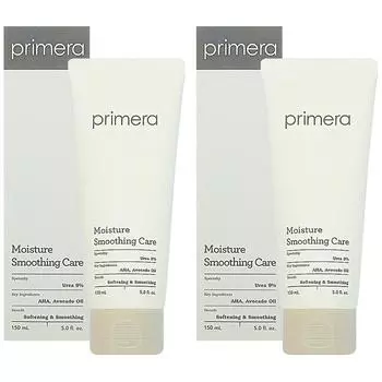Увлажняющий смягчающий уход Primera Moisture Smoothing Care 150 мл 1+1 Мягко удаляет омертвевшие клетки кожи!, 2 куска