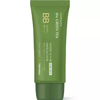 Увлажняющий солнцезащитный BB-крем для мужчин The Green Tea Trubiome SPF50+PA+++ 50 мл, Natural Skin, 1 шт.