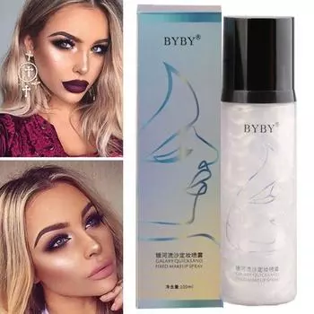 Увлажняющий спрей для фиксации макияжа Увлажняющий контроль жирности Стойкий макияж Натуральный матовый Освежающий 1pc