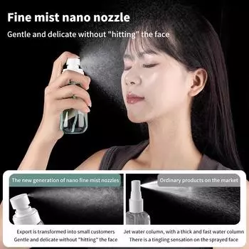 Увлажняющий спрей для лица Флакон 30 мл 60 мл 100 мл Дорожный флакон Ультратонкий увлажняющий 30ml