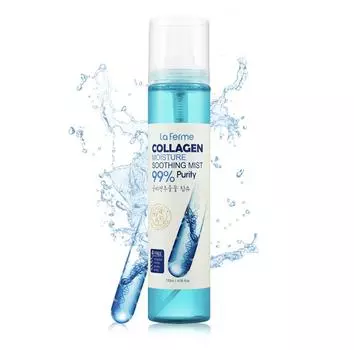 Увлажняющий спрей для лица с коллагеном 120мл #1pcs