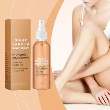 Увлажняющий спрей для тела Water Refreshing Moisturizing Spray Toner Refreshing Replenish Water, Deeply Nourish Skin, Soft And Delicate 100ML оранжевый