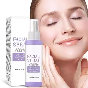 Увлажняющий спрей «Лаванда» 100 мл. Увлажняющий спрей Water Toner Увлажняющий спрей Oil Control Увлажнение One Size