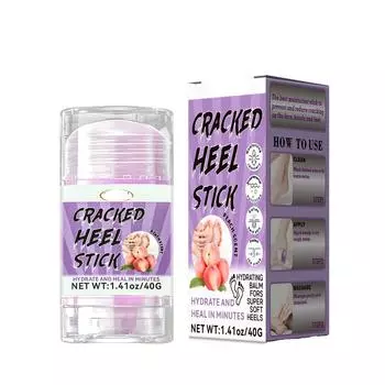 Увлажняющий стик для ног с мочевиной для сухих потрескавшихся пяток Увлажняющий крем для ног с мочевиной для сухих потрескавшихся пяток Увлажняющий крем для ног и рук One Size белый