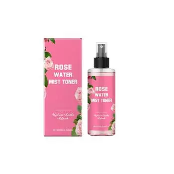 Увлажняющий тоник Rose увлажняет и питает кожу. Ежедневный уход за лицом 250 мл One Size