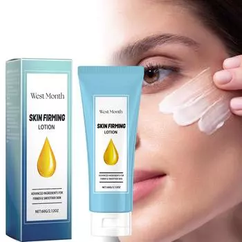 Увлажняющий укрепляющий лосьон для тела, Укрепляющий укрепляющий лосьон для кожи, придающий коже упругость и гладкость, Увлажняющий лосьон для тела, 60 мл белый