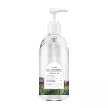 Увлажняющий успокаивающий гель Deoproce Aloe, 390 мл, 1 шт.