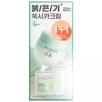 Увлажняющий успокаивающий крем Hanyul Artemisia, 55 мл, 2 шт.