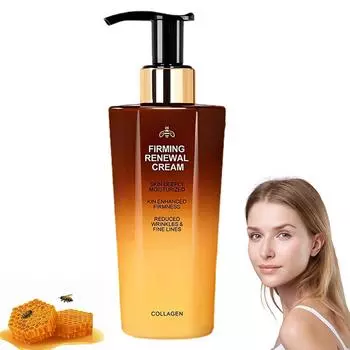 Увлажняющий, увлажняющий, осветляющий тонкие линии, маскирующий, осветляющий тон кожи, смягчающий кожу, укрепляющий и восстанавливающий крем для лица 60 мл One Size жёлтый