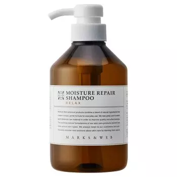 Увлажняющий восстанавливающий шампунь 500 мл Relax MARKS&WEB