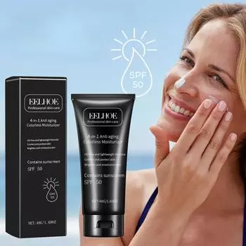 Увлажняющий защитный крем для лица, летний, устойчивый к ультрафиолетовому излучению, увлажняющий защитный крем для кожи 48g