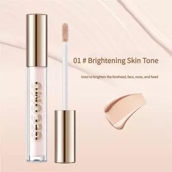 Увлажняющий жидкий хайлайтер и контурный стик, осветляющий консилер для темных кругов, шрамов от акне, стойкий макияж с естественным финишем 01