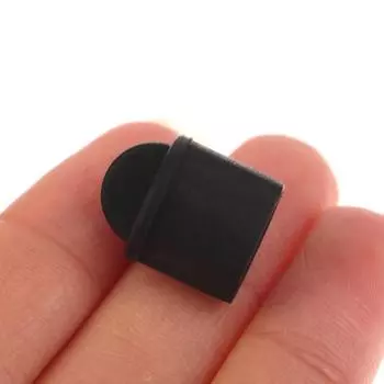 Uxcell 10шт силиконовый противопыльный колпачок Bnc для женщин Jack черный