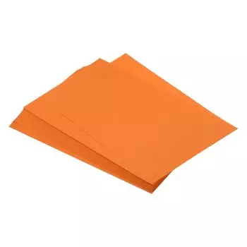 uxcell 125 Sheets A4 Color Print Copy Paper x Origami Paper Printer Paper 80gsm Printing Document Copy Art Craft Orange Color 8.5 11