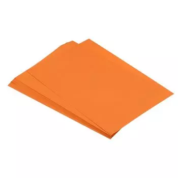 uxcell 75 Sheets A4 Color Print Copy Paper x Origami Paper Printer Paper 80gsm Printing Document Copy Art Craft Orange 8.5 11