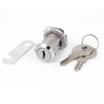 uxcell Camlock Key Tool Box Drawer 18x 27mm Thread Shaft Safety Tubular красный