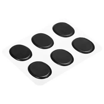 uxcell Drum Damper Drum Gel Silicone Black mm для барабанной тарелки Tone Control 6 шт. 31x25x2.8
