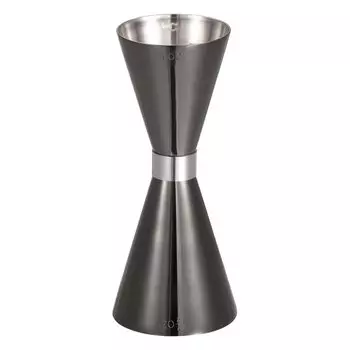 uxcell коктейльный джиггер стопка мерный стакан нержавеющая сталь коктейльный джиггер мерный стакан барный набор для вина напиток коктейли черное золото 1 унция/1,5 унции