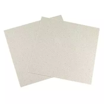uxcell Microwave Mica Plate Microwave Mica Paper Sheet Plate Mica Paper Heat Resistant 12 x 12cm 2 Pieces