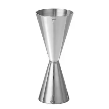 uxcell нержавеющая сталь мерный стакан для коктейлей мерный стакан для коктейлей многофункциональный мерный стакан для бара ресторана или домашнего использования серебро 1 унция/1,5 унции